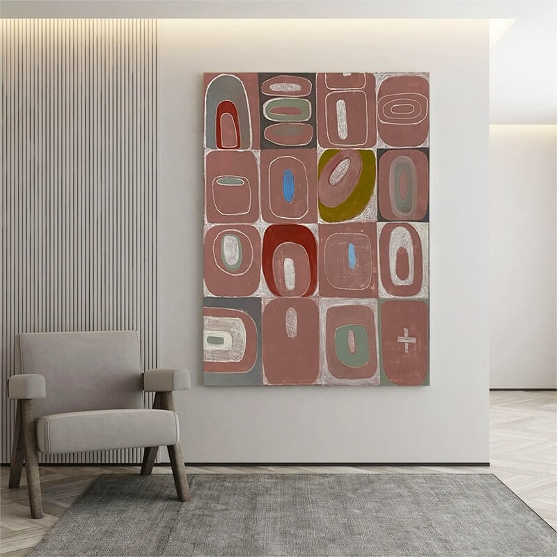 Abstract Canvas Oil Painting Wall Art Decor #ABS1443