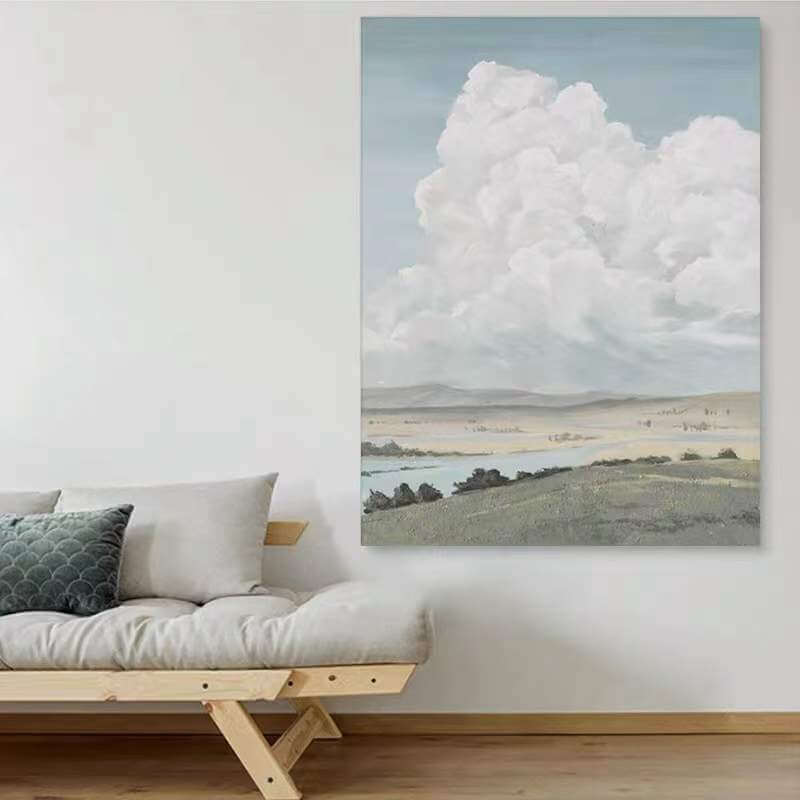 Abstract Canvas Oil Painting Wall Art Decor #ABS1450