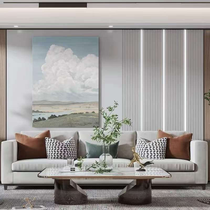 Abstract Canvas Oil Painting Wall Art Decor #ABS1450