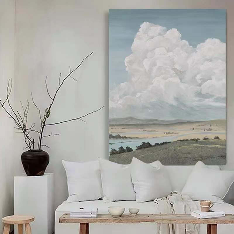 Abstract Canvas Oil Painting Wall Art Decor #ABS1450