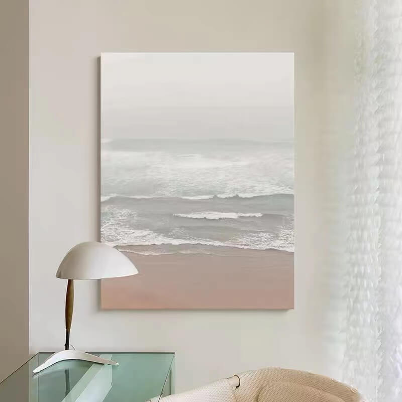 Beach Canvas Oil Painting Wall Art Decor #ABS1452