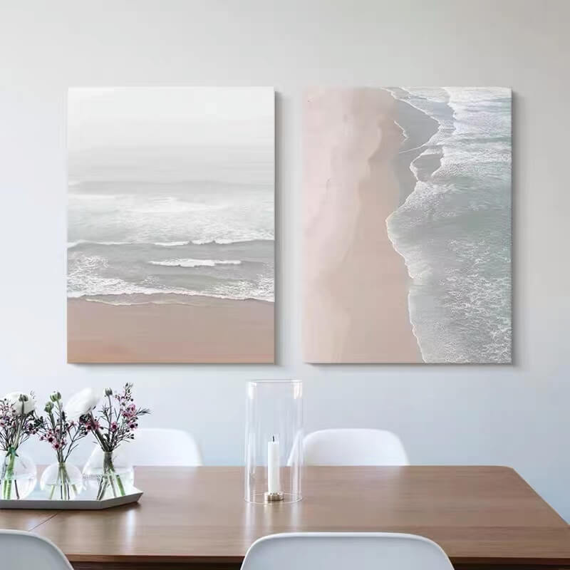 Beach Canvas Oil Painting Wall Art Decor #ABS1452