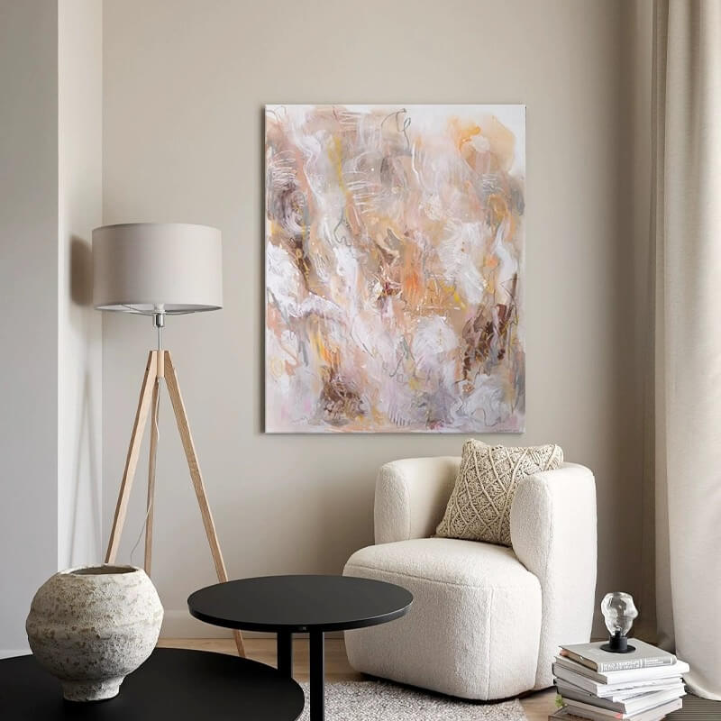 Abstract Canvas Oil Painting Wall Art Decor #ABS1454