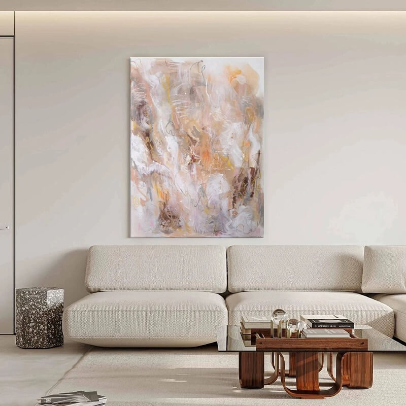 Abstract Canvas Oil Painting Wall Art Decor #ABS1454