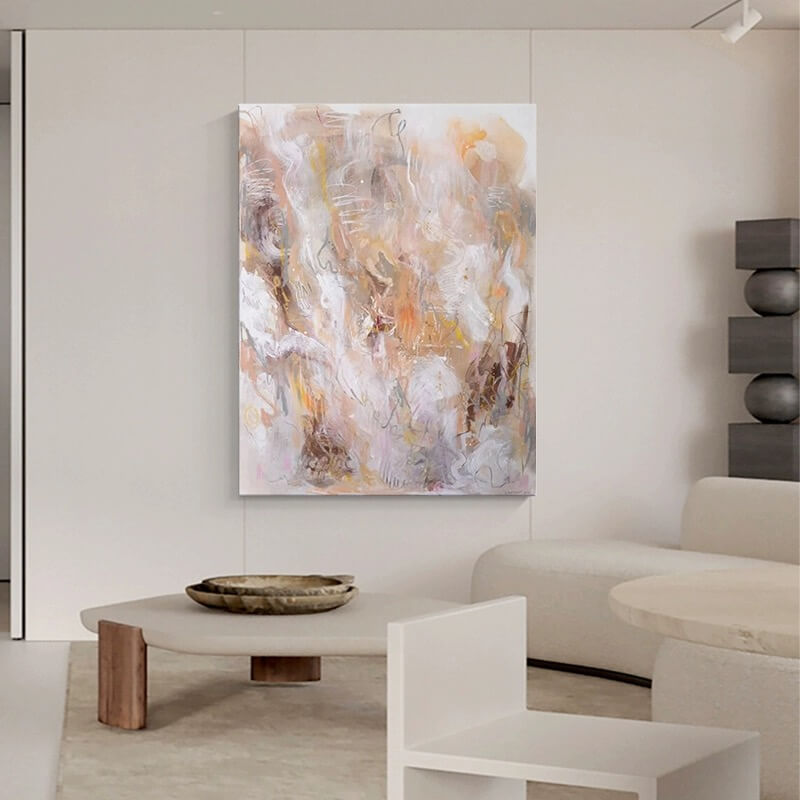 Abstract Canvas Oil Painting Wall Art Decor #ABS1454