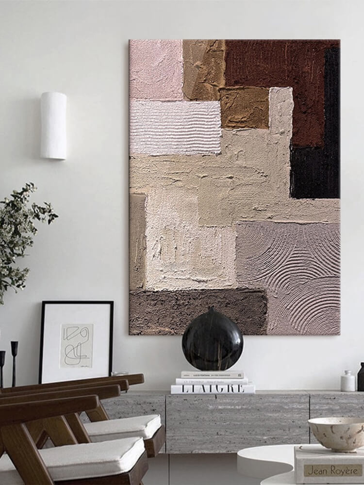 Abstract Canvas Oil Painting Wall Art Decor #ABS1457