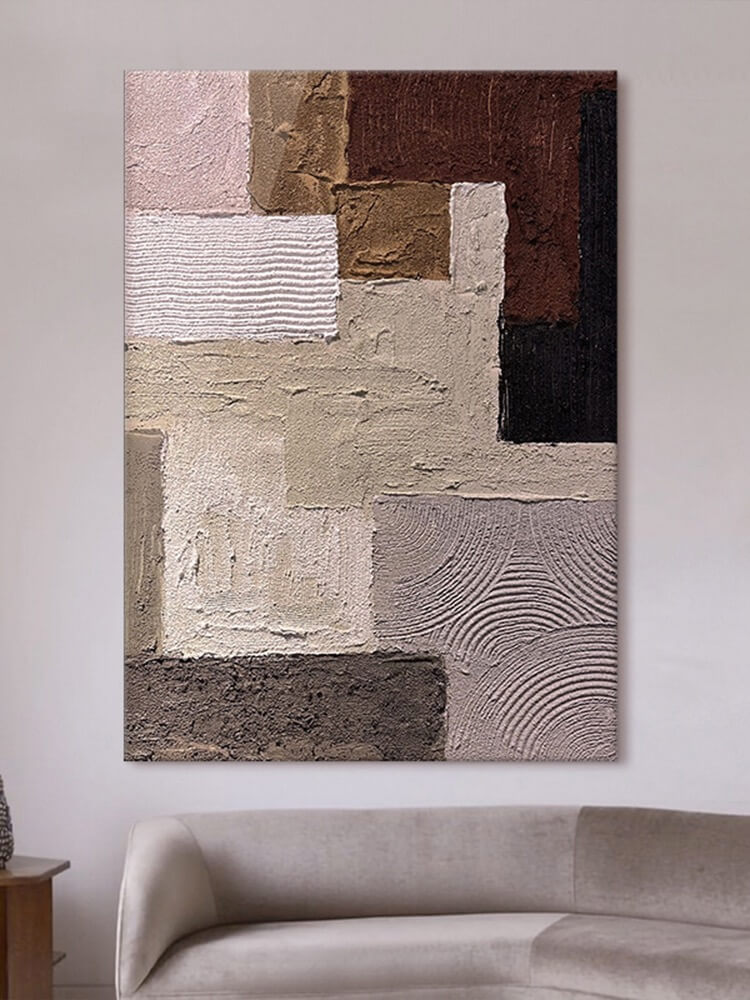 Abstract Canvas Oil Painting Wall Art Decor #ABS1457