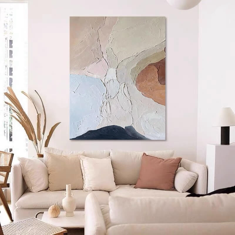 Abstract Canvas Oil Painting Wall Art Decor #ABS1458