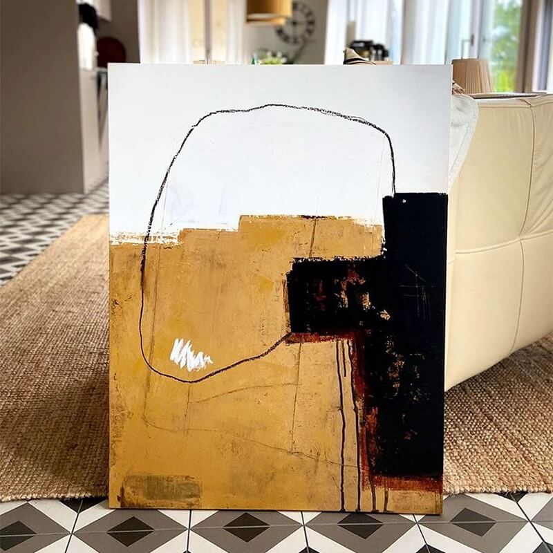 Abstract Canvas Oil Painting Wall Art Decor #ABS1459