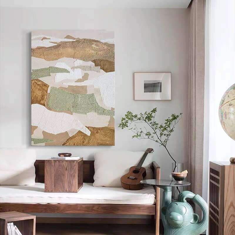 Abstract Canvas Oil Painting Wall Art Decor #ABS1461