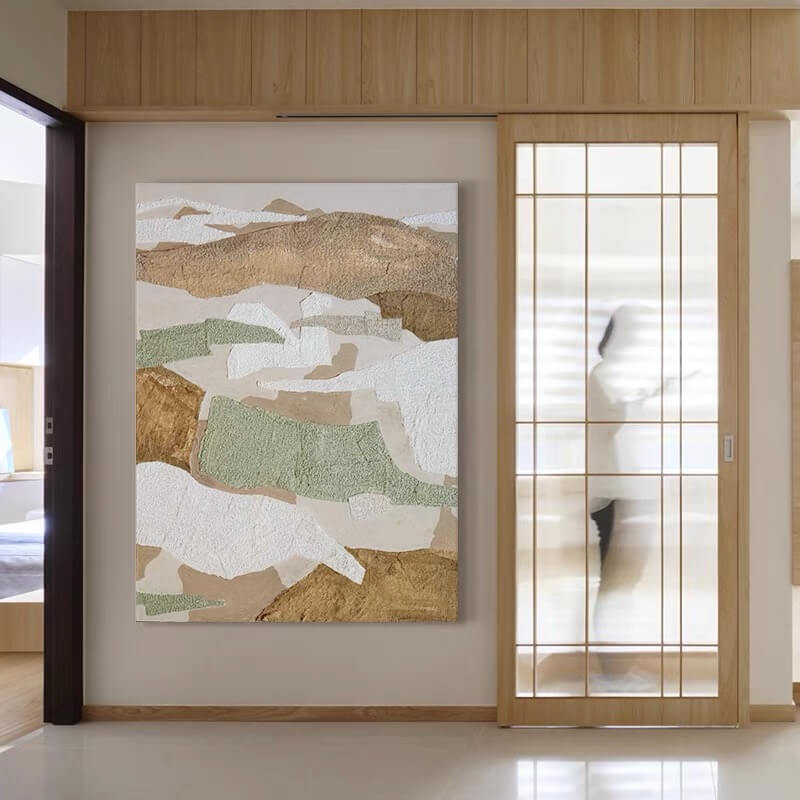 Abstract Canvas Oil Painting Wall Art Decor #ABS1461