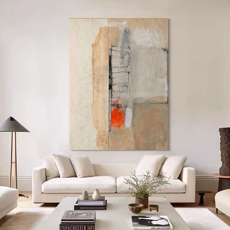 Abstract Canvas Oil Painting Wall Art Decor #ABS1463