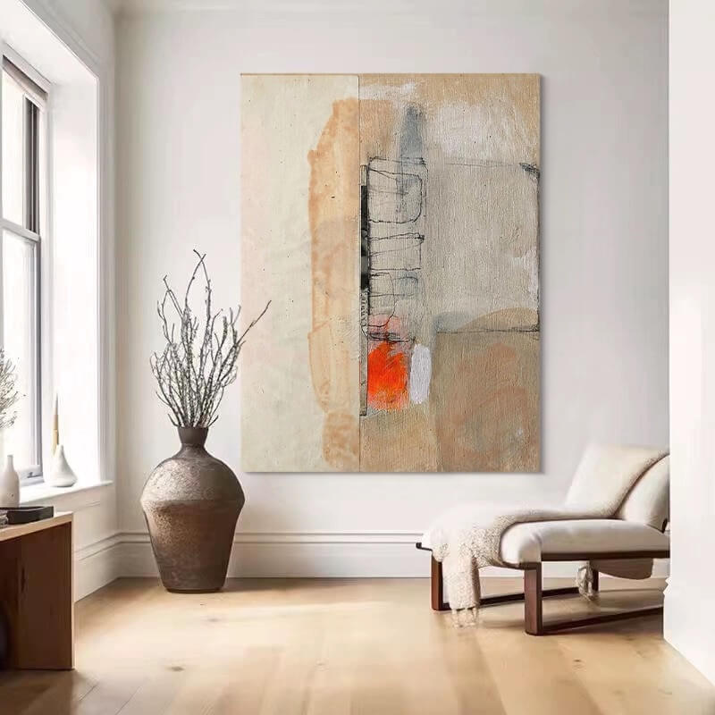 Abstract Canvas Oil Painting Wall Art Decor #ABS1463