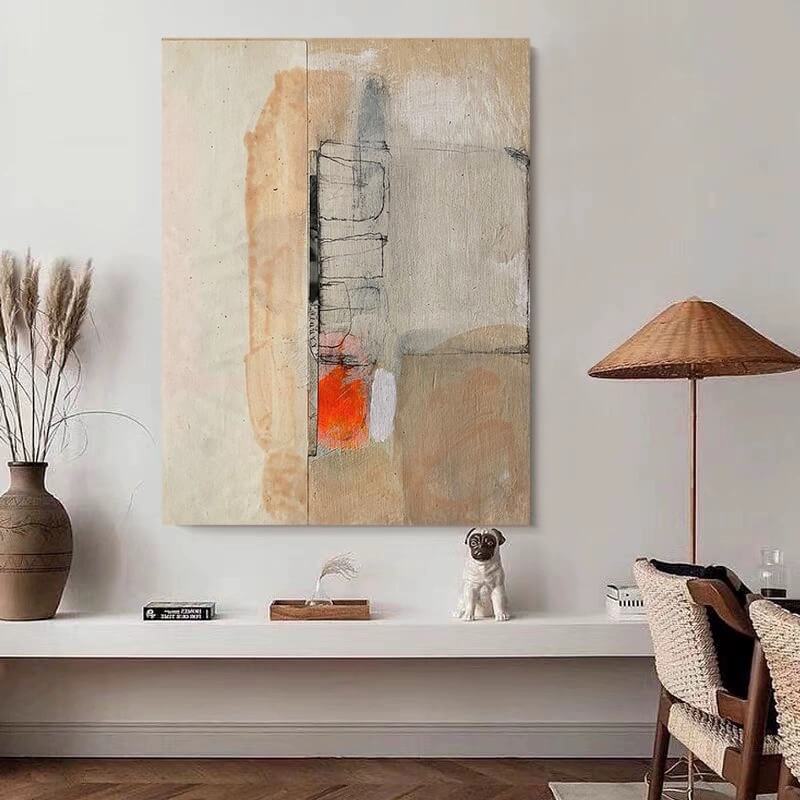 Abstract Canvas Oil Painting Wall Art Decor #ABS1463