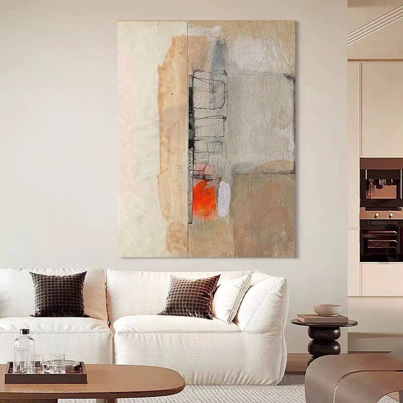 Abstract Canvas Oil Painting Wall Art Decor #ABS1463