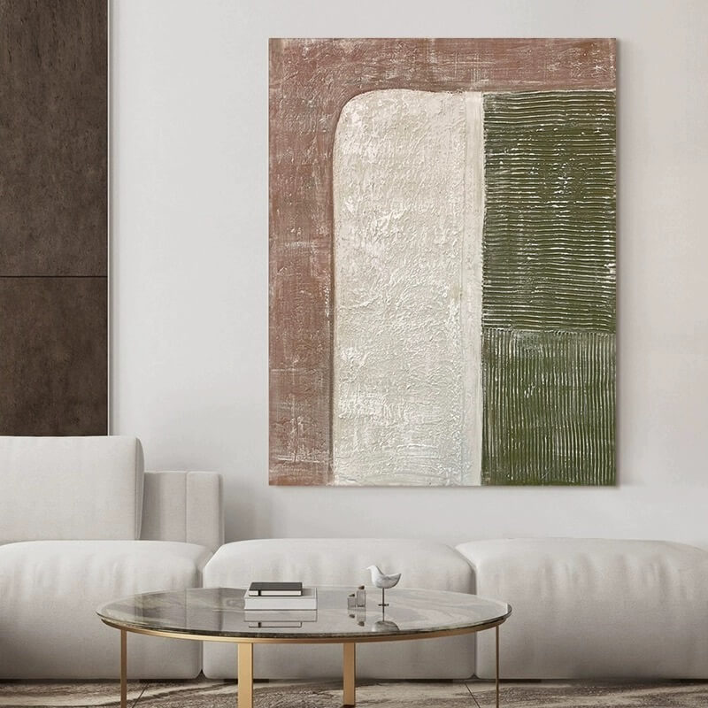 Abstract Canvas Oil Painting Wall Art Decor #ABS1464