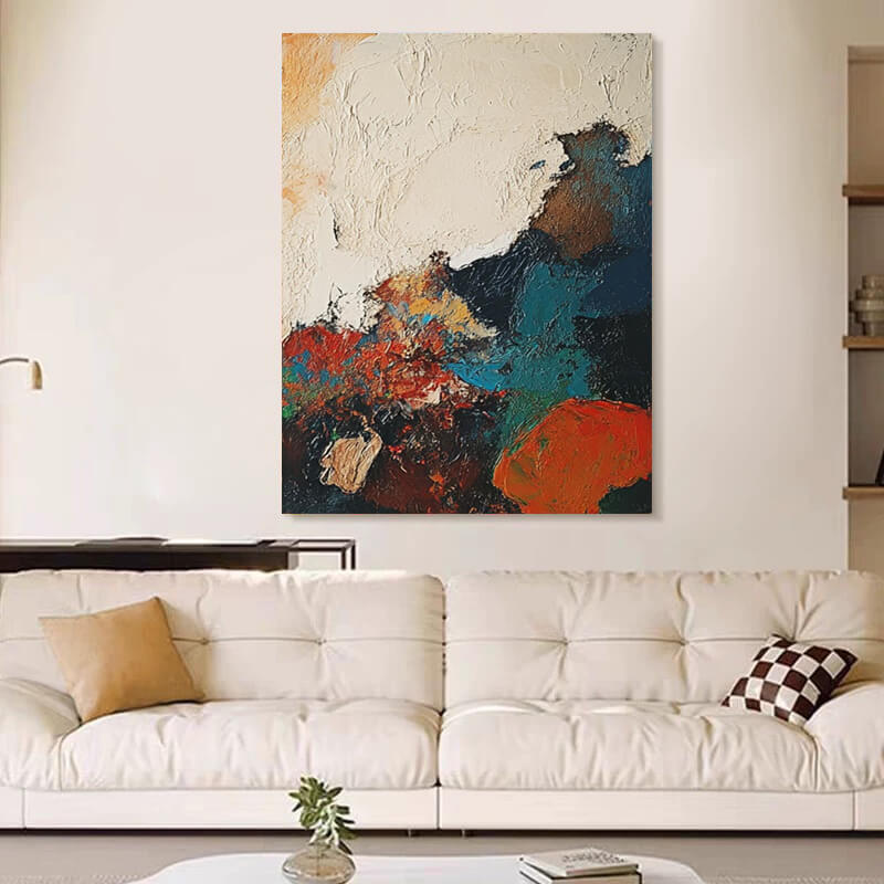 Abstract Canvas Oil Painting Wall Art Decor #ABS1465