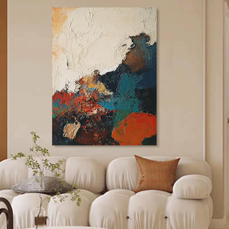 Abstract Canvas Oil Painting Wall Art Decor #ABS1465