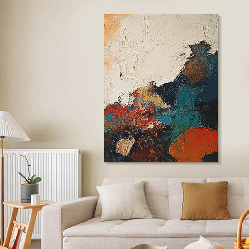 Abstract Canvas Oil Painting Wall Art Decor #ABS1465