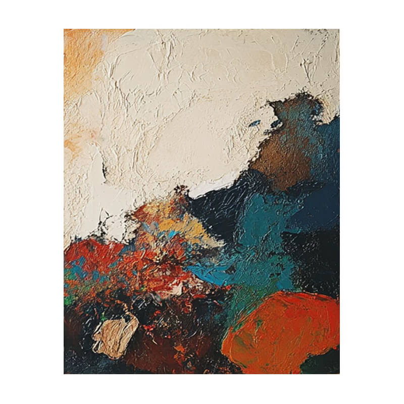 Abstract Canvas Oil Painting Wall Art Decor #ABS1465