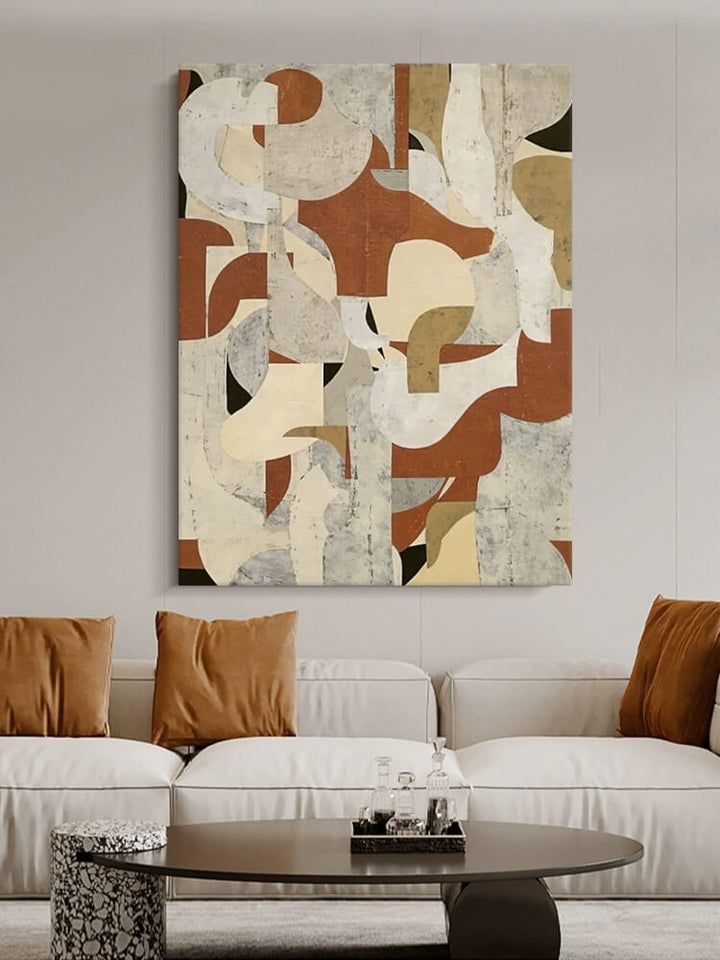 Abstract Canvas Oil Painting Wall Art Decor #ABS1466