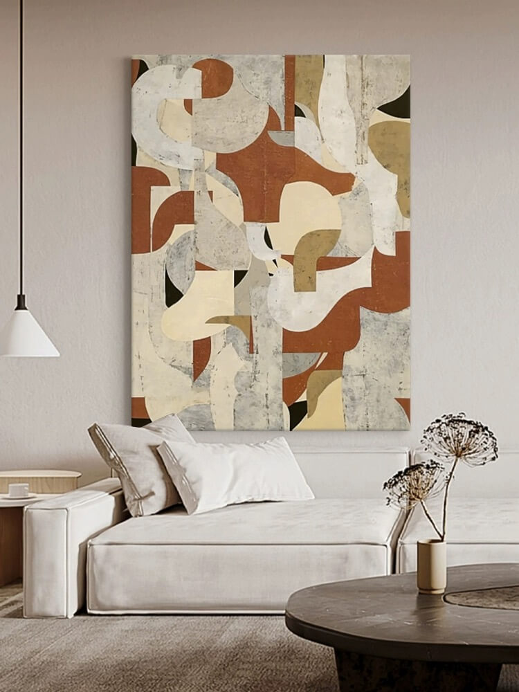 Abstract Canvas Oil Painting Wall Art Decor #ABS1466