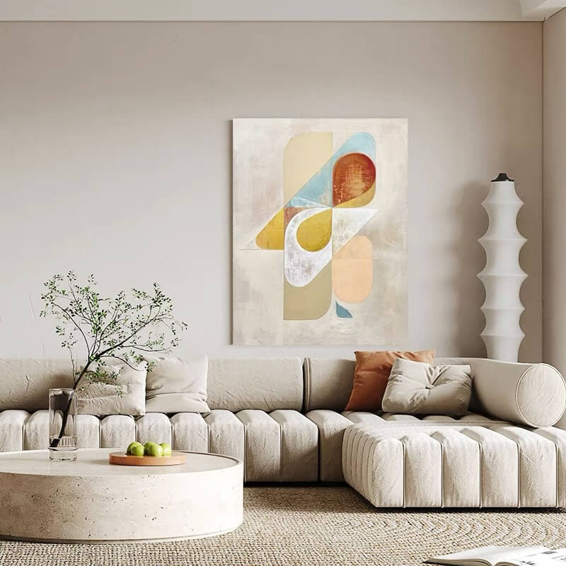 Abstract Canvas Oil Painting Wall Art Decor #ABS1468