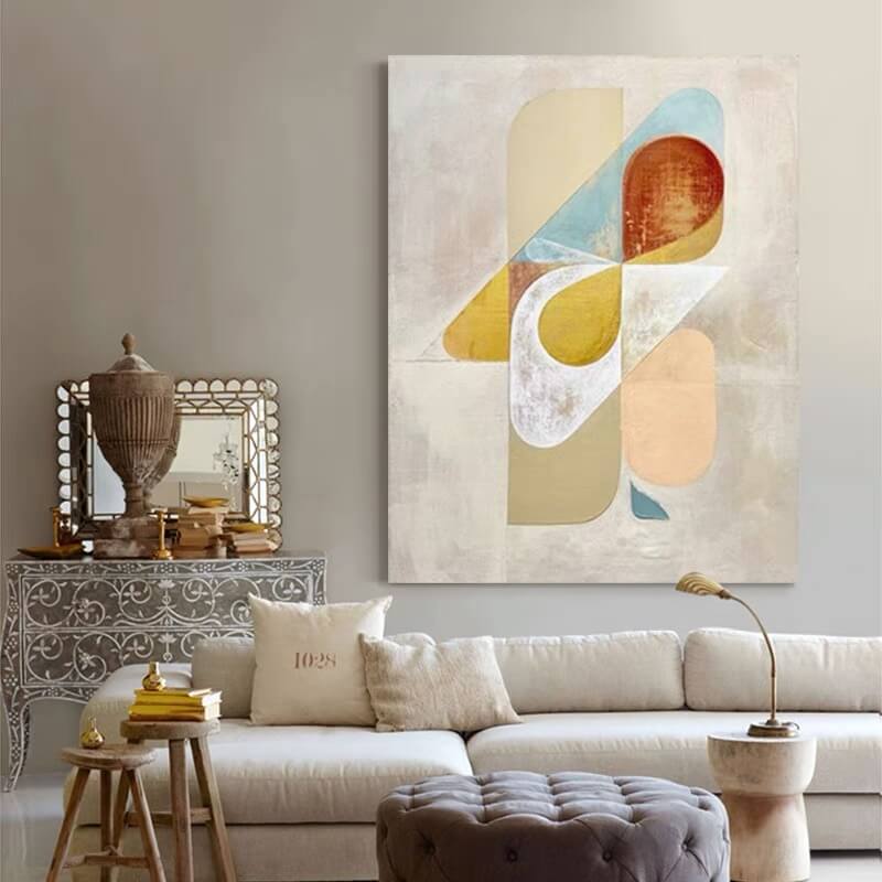 Abstract Canvas Oil Painting Wall Art Decor #ABS1468
