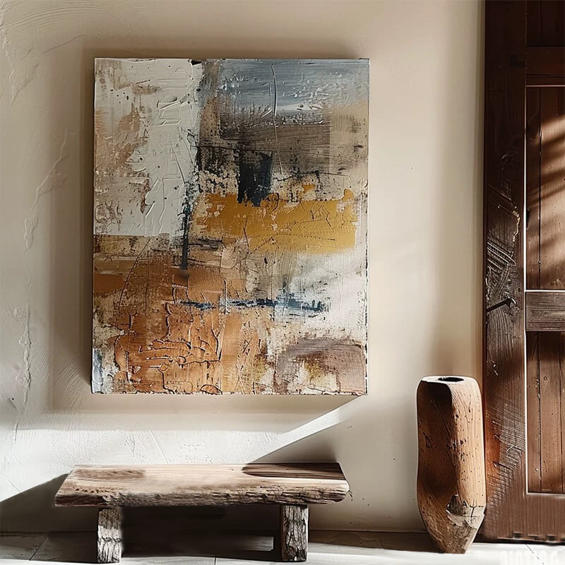 Abstract Canvas Oil Painting Wall Art Decor #ABS1469