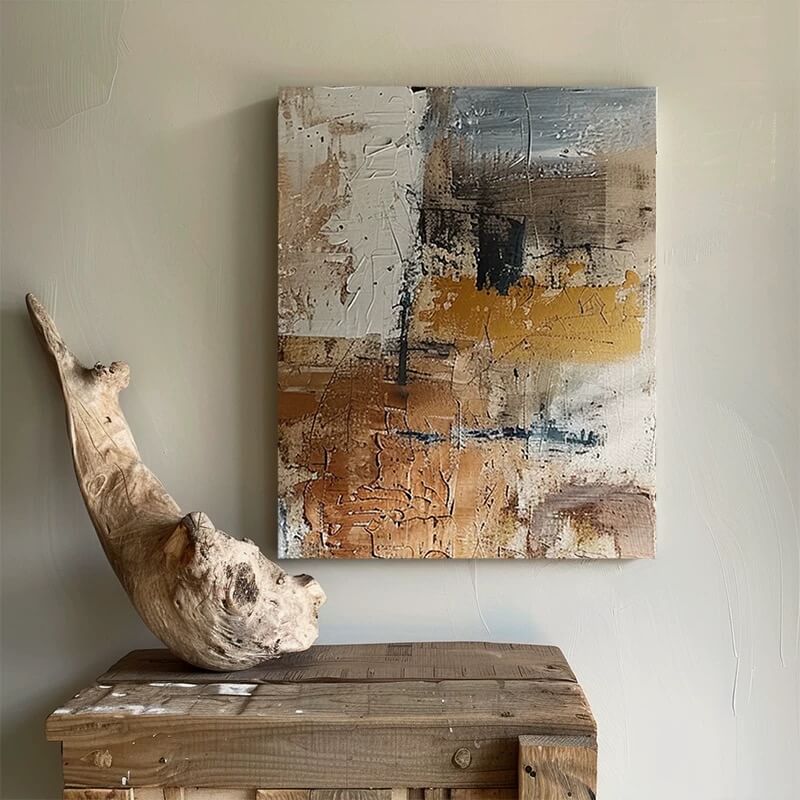 Abstract Canvas Oil Painting Wall Art Decor #ABS1469