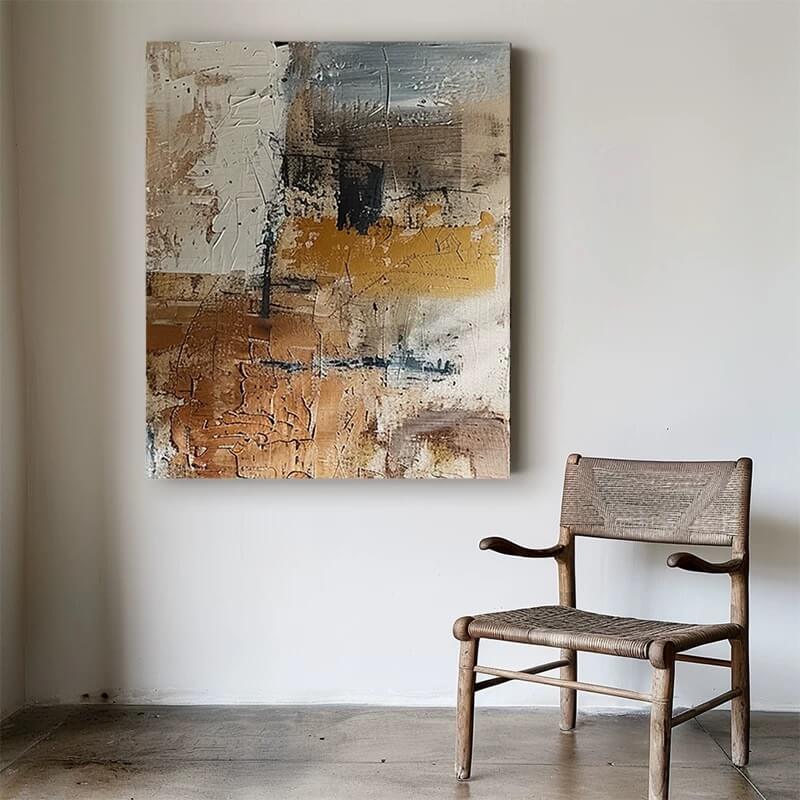 Abstract Canvas Oil Painting Wall Art Decor #ABS1469