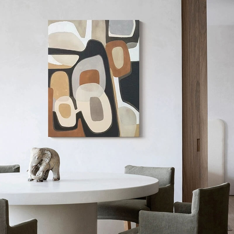 Abstract Canvas Oil Painting Wall Art Decor #ABS1470