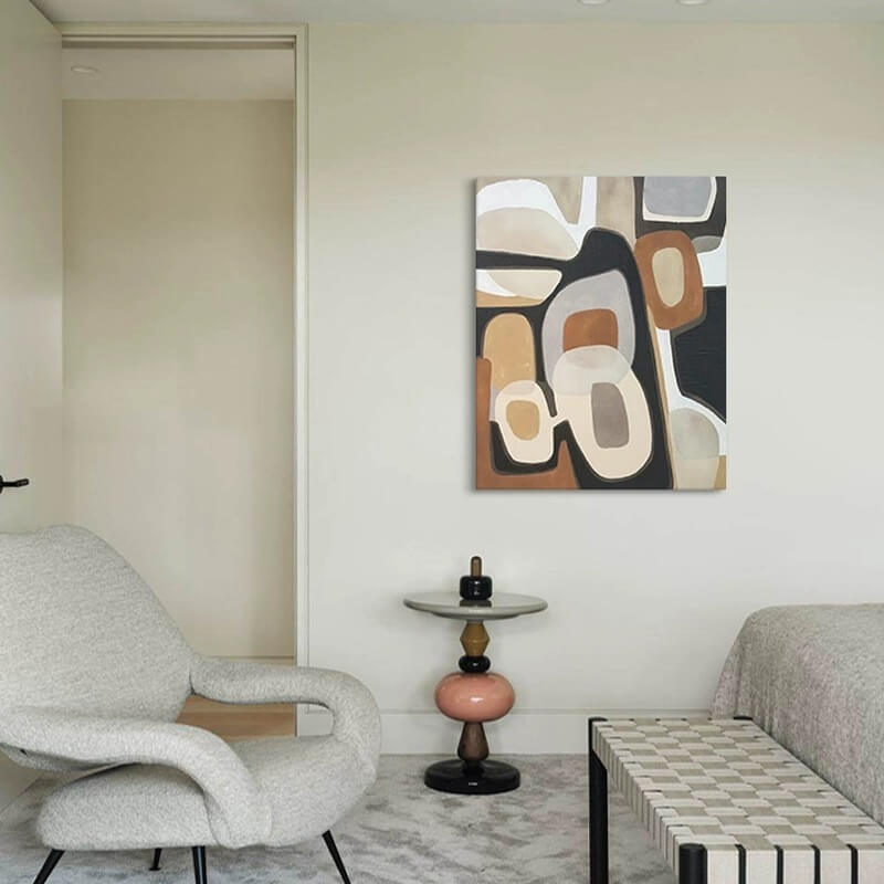 Abstract Canvas Oil Painting Wall Art Decor #ABS1470