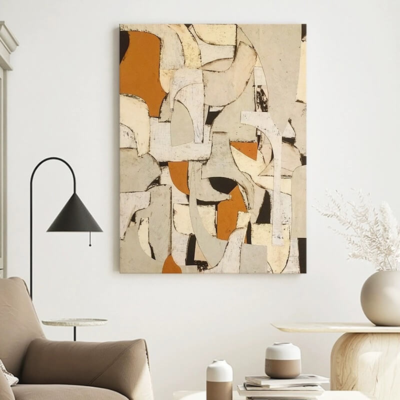 Abstract Canvas Oil Painting Wall Art Decor #ABS1473