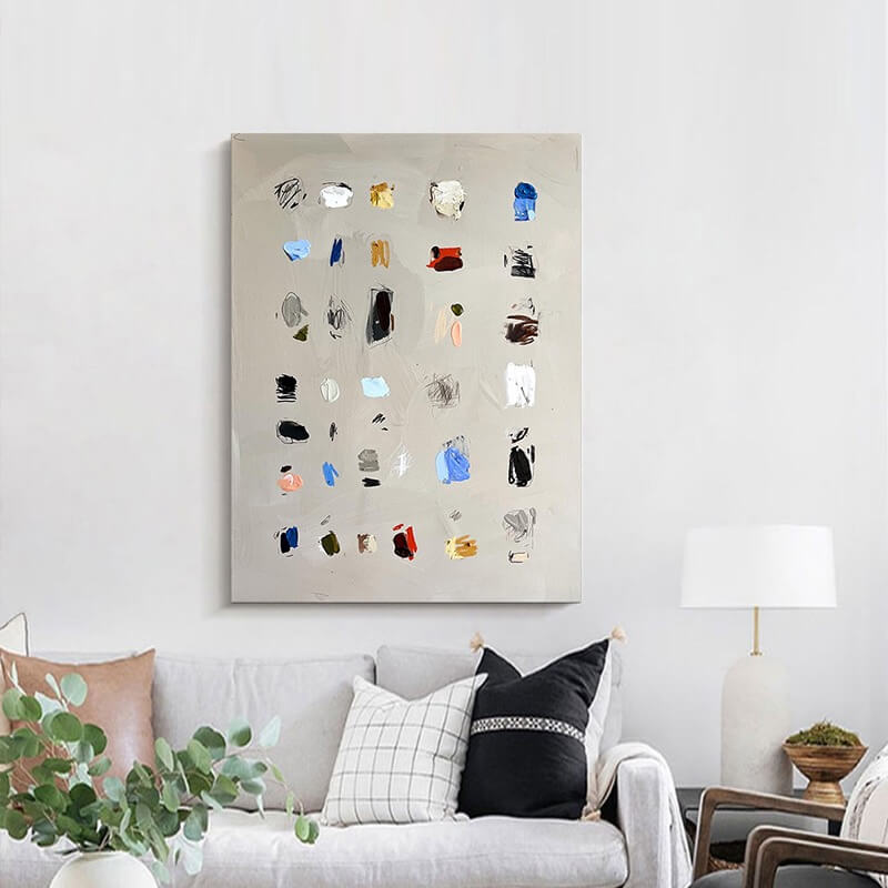 Abstract Canvas Oil Painting Wall Art Decor #ABS1474