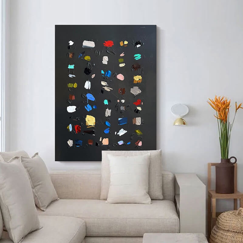 Abstract Canvas Oil Painting Wall Art Decor #ABS1474