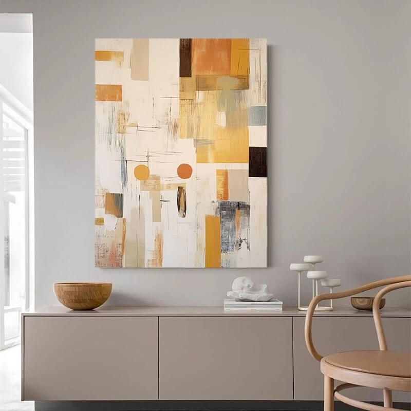 Abstract Canvas Oil Painting Wall Art Decor #ABS1476