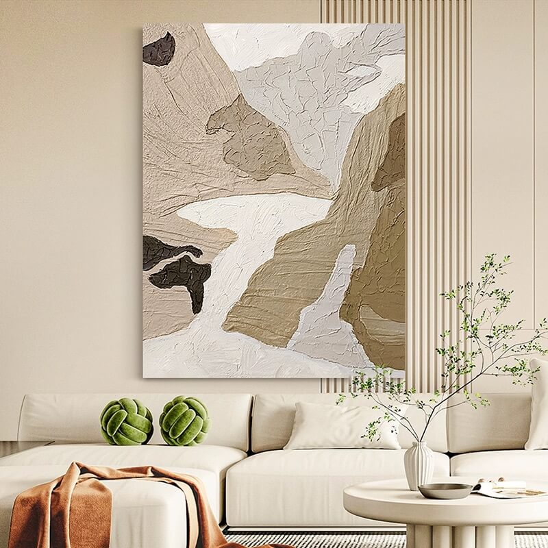 Abstract Canvas Oil Painting Wall Art Decor #ABS1477