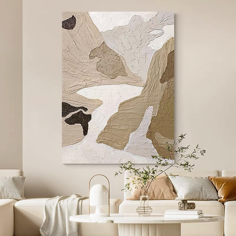 Abstract Canvas Oil Painting Wall Art Decor #ABS1477