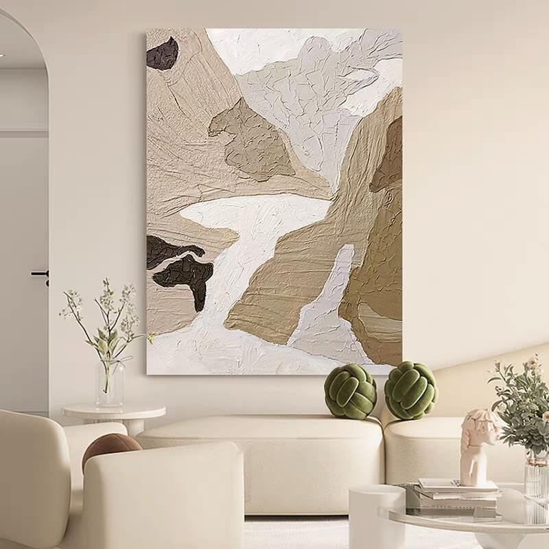 Abstract Canvas Oil Painting Wall Art Decor #ABS1477