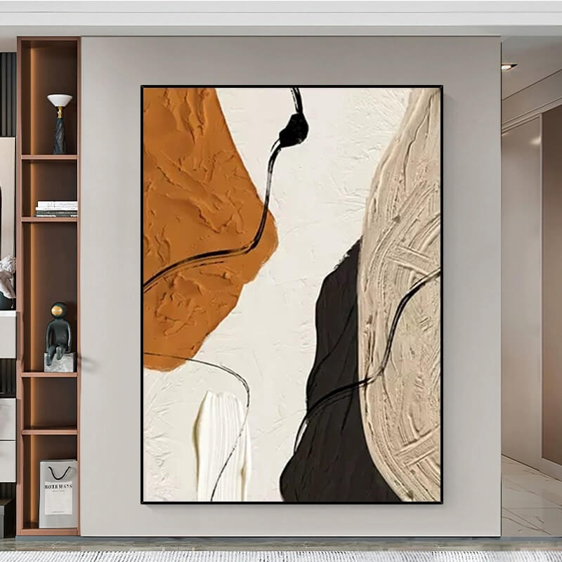 Abstract Canvas Oil Painting Wall Art Decor #ABS1479