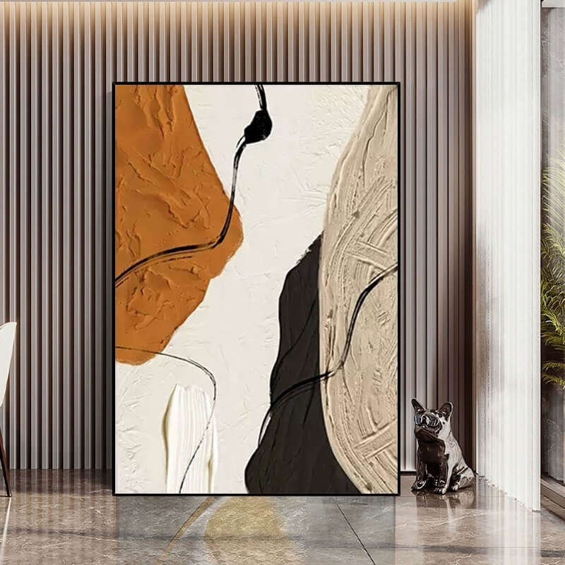 Abstract Canvas Oil Painting Wall Art Decor #ABS1479