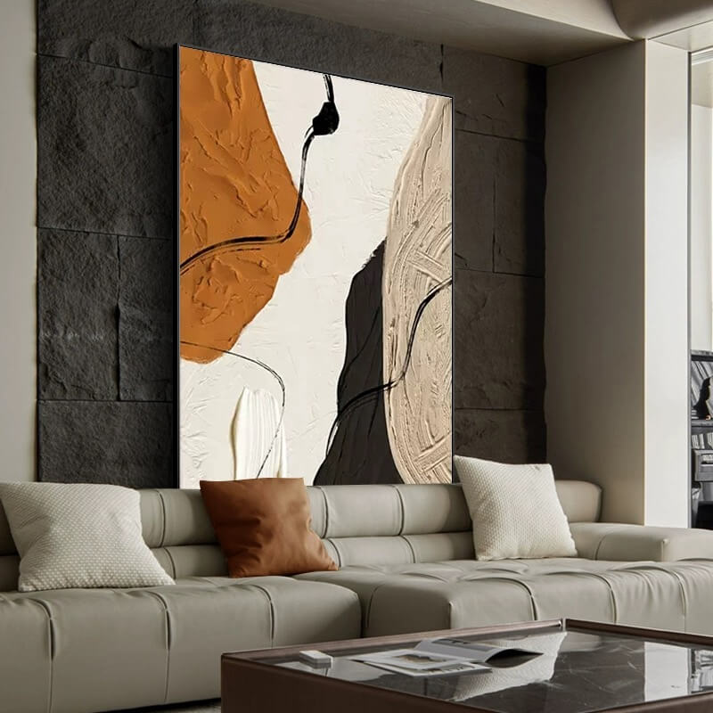 Abstract Canvas Oil Painting Wall Art Decor #ABS1479