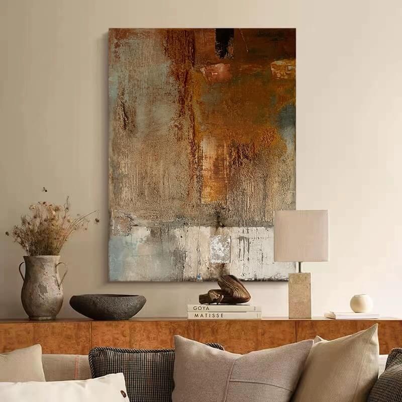 Abstract Canvas Oil Painting Wall Art Decor #ABS1481
