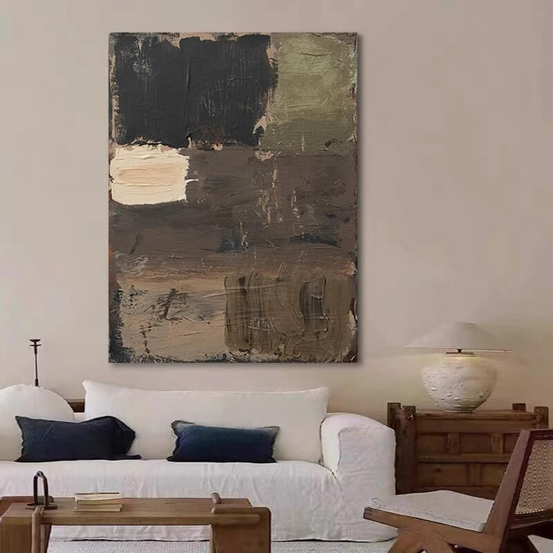 Abstract Canvas Oil Painting Wall Art Decor #ABS1482