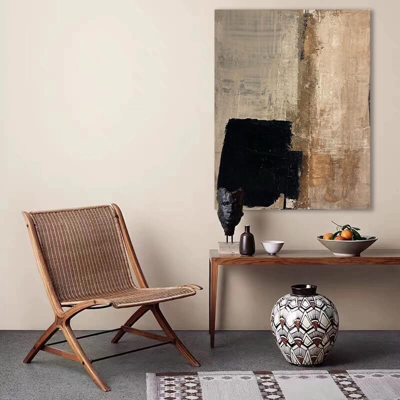 Abstract Canvas Oil Painting Wall Art Decor #ABS1484