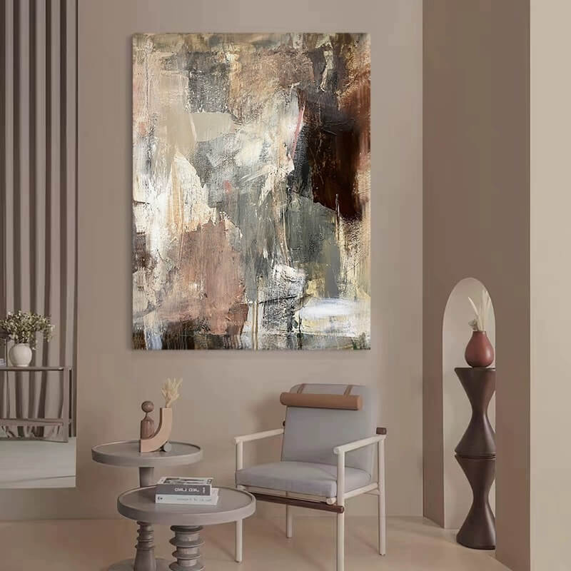 Abstract Canvas Oil Painting Wall Art Decor #ABS1485