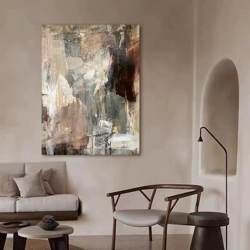 Abstract Canvas Oil Painting Wall Art Decor #ABS1485