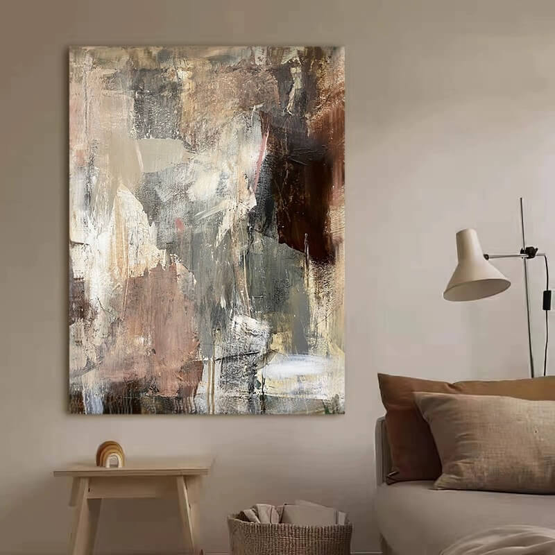 Abstract Canvas Oil Painting Wall Art Decor #ABS1485