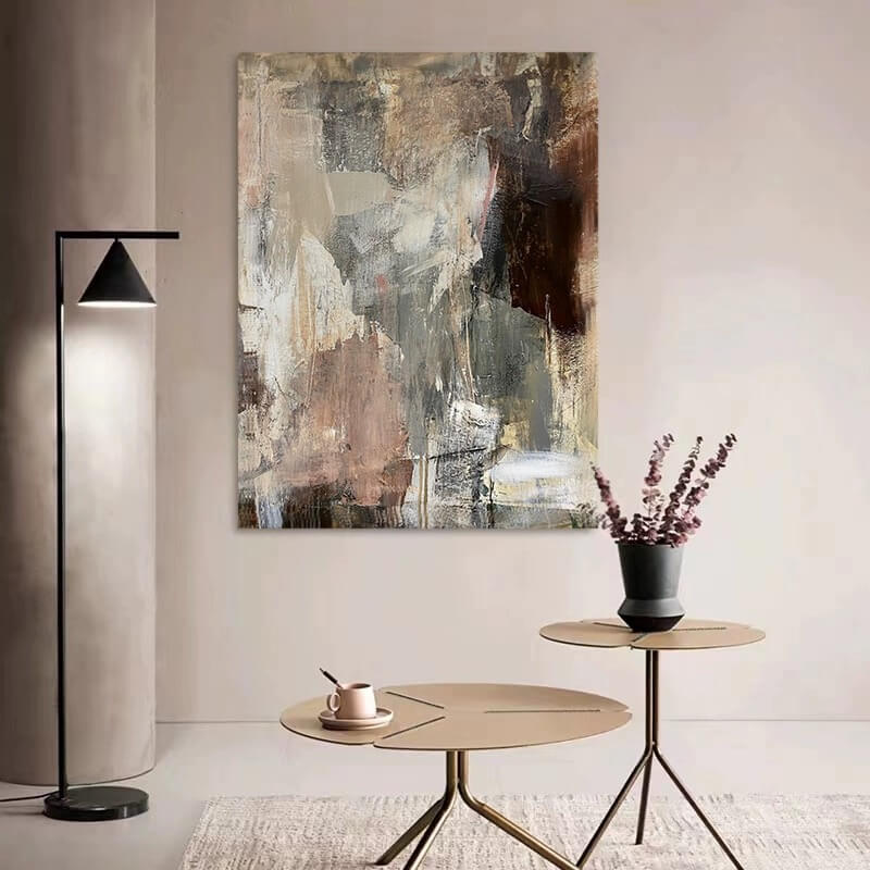 Abstract Canvas Oil Painting Wall Art Decor #ABS1485